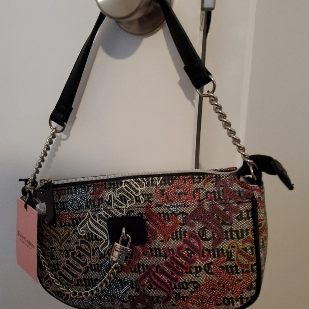 Juicy Couture loc n chain shoulder bag